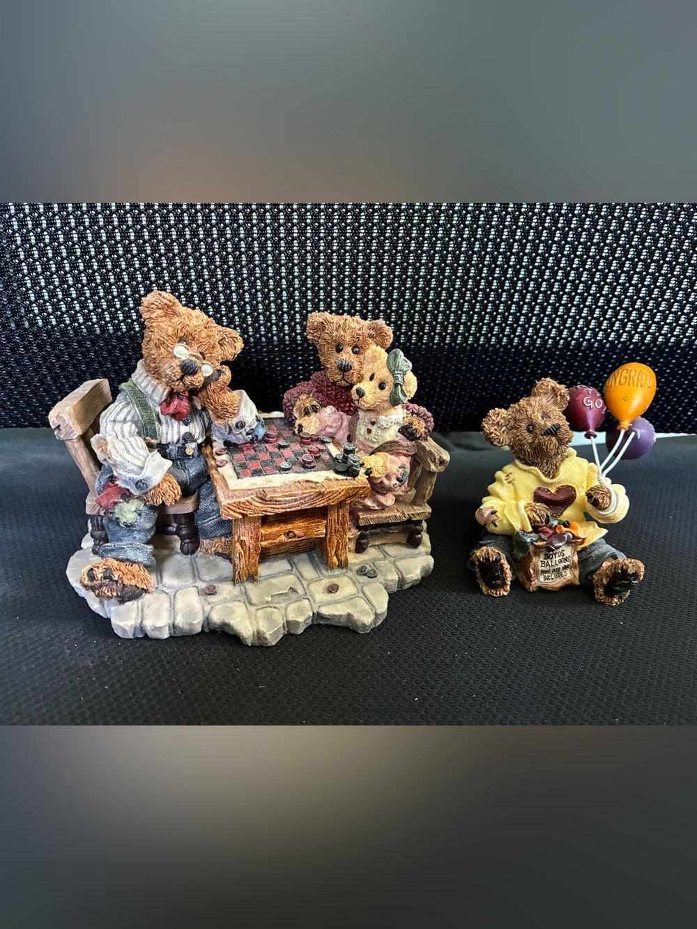 Boyds Bears Grenville with Matthew & Bailey...Sunday Afternoon + Goodfer U Bear